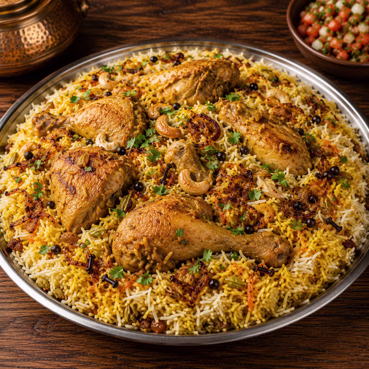 برياني بالدجاج